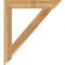 Ekena Millwork Traditional Traditional Rough Sawn Bracket, Western Red Cedar, 4"W x 30"D x 34"H BKT04X30X34TRA01RWR - alternate 4